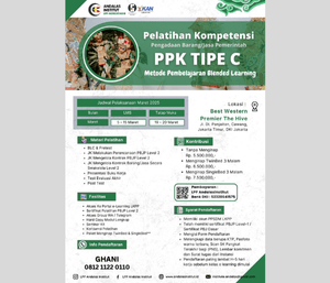 JADWAL PELATIHAN PPK TIPE C - (5-20 MARET 2025)