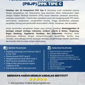 Pelatihan Kompetensi PBJP PPK TIPE C Juli - September (Blended Learning) 2026